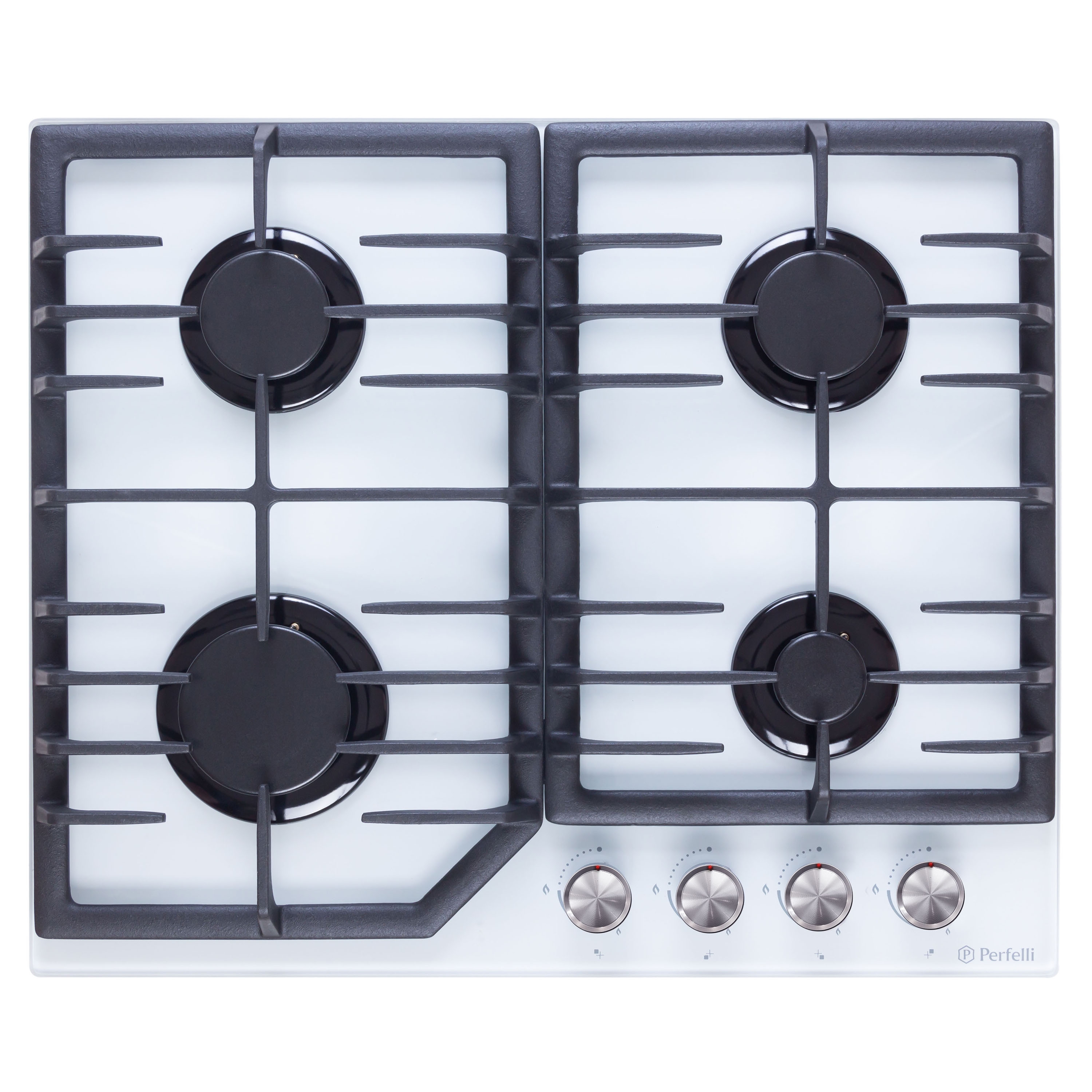 Варильна поверхня газова Perfelli DIAMOND G69C BIANCO - Фото 1