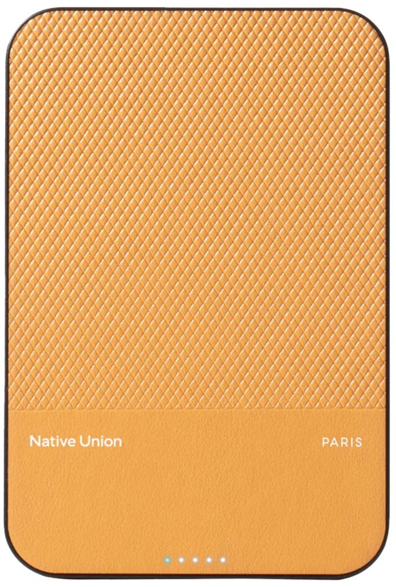 Батарея мобильная Native Union Classic Magnetic Power Bank 5 000mAh Kraft (PB-5KMS-KFT) - Фото 1