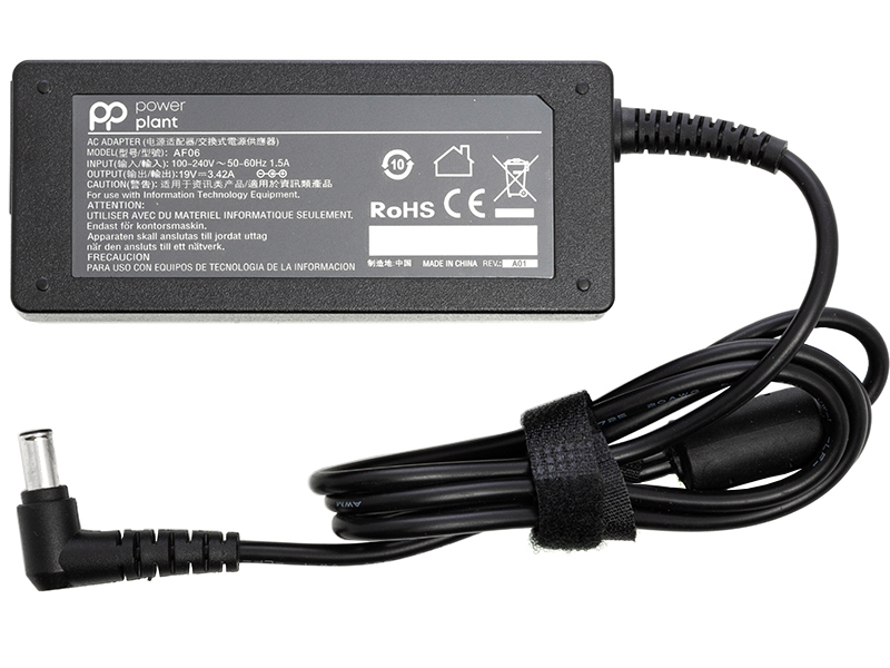 Зарядное устройство для ноутбука PowerPlant 220V 12V 48W 4A (NA700592) - Фото 1