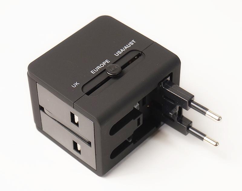 Сетевое зарядное устройство PowerPlant 220V 6A 2xUSB Black (DV00DV5067) - Фото 1