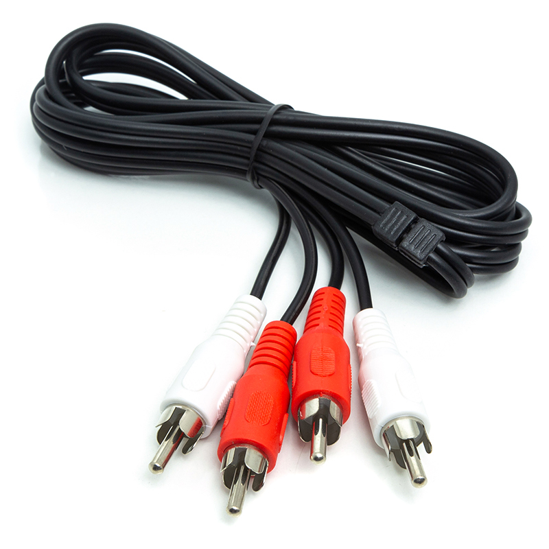 Кабель RCA PowerPlant 2xRCA to 2xRCA AV Sound Plug (CA912032) - Фото 1