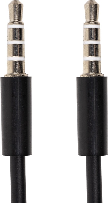 Кабель 3.5 мм - 3.5 мм PowerPlant 3.5 мм 4 pin mini jack AUX 1.2 m (CA913053) - Фото 1