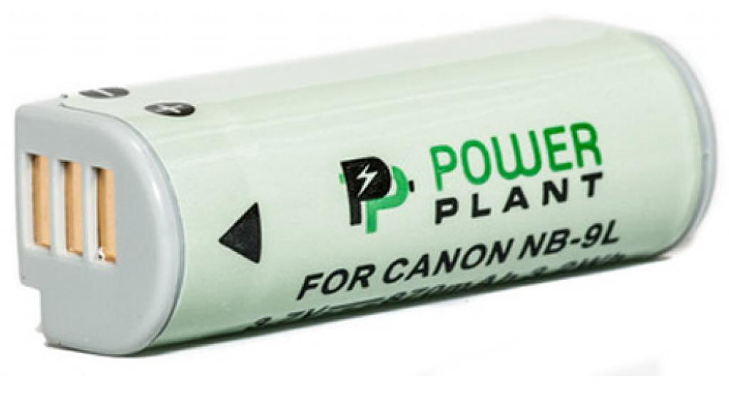 Аккумулятор для фотокамеры PowerPlant Canon NB-9L 870mAh (DV00DV1282) - Фото 1
