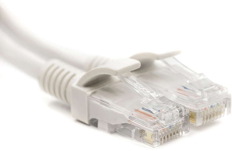 Кабель патч-корд PowerPlant Cat5E UTP 0.5m White (CA911530) - Фото 1