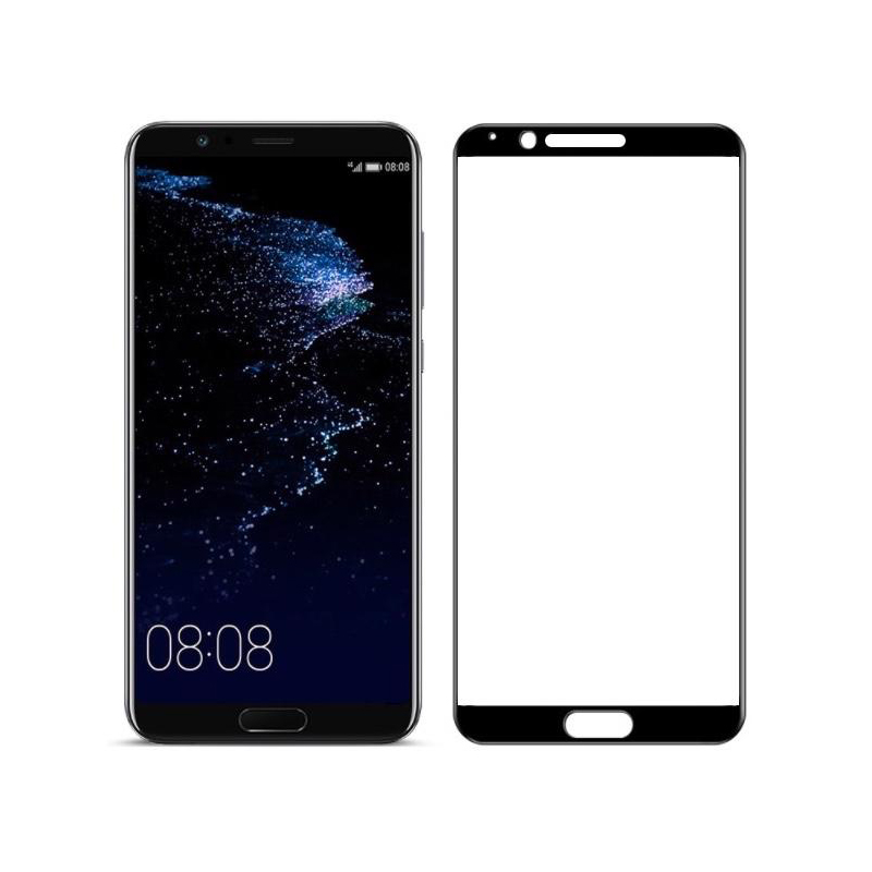 Защитное стекло для смартфона PowerPlant Full Screen for Honor View 10 (V10) Black - Фото 1