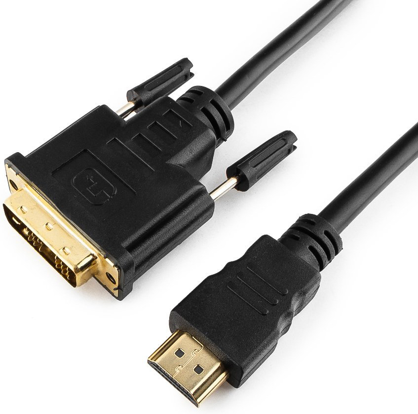 Кабель HDMI - DVI PowerPlant HDMI - DVI 3 м (CA910991) - Фото 1
