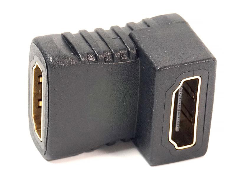 Переходник HDMI PowerPlant HDMI (AF) - HDMI (AF) Black (KD00AS1305) - Фото 1
