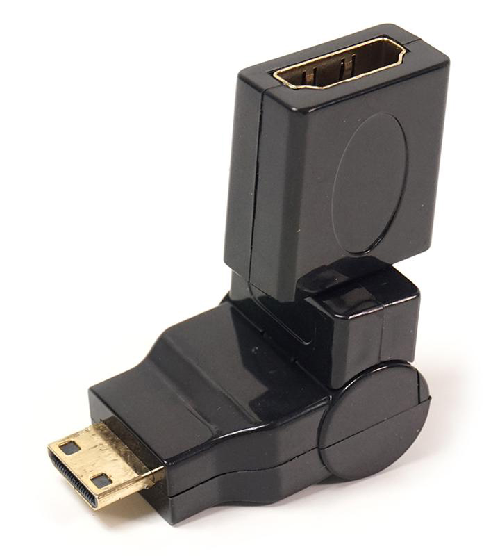 Переходник HDMI PowerPlant HDMI AF - mini HDMI AM (KD00AS1300) - Фото 1