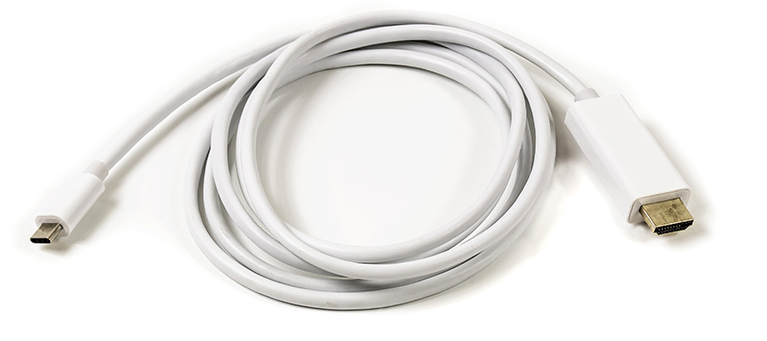 Кабель PowerPlant HDMI male - USB Type-C 1.8m (CA910878) - Фото 1
