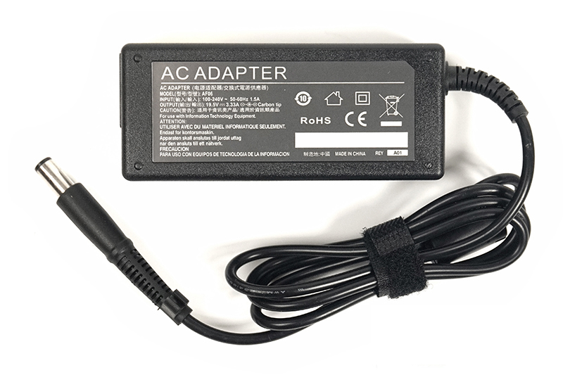 Зарядное устройство для ноутбука PowerPlant HP 220V 19.5V 65W 3.33A (HP65G7450) - Фото 1