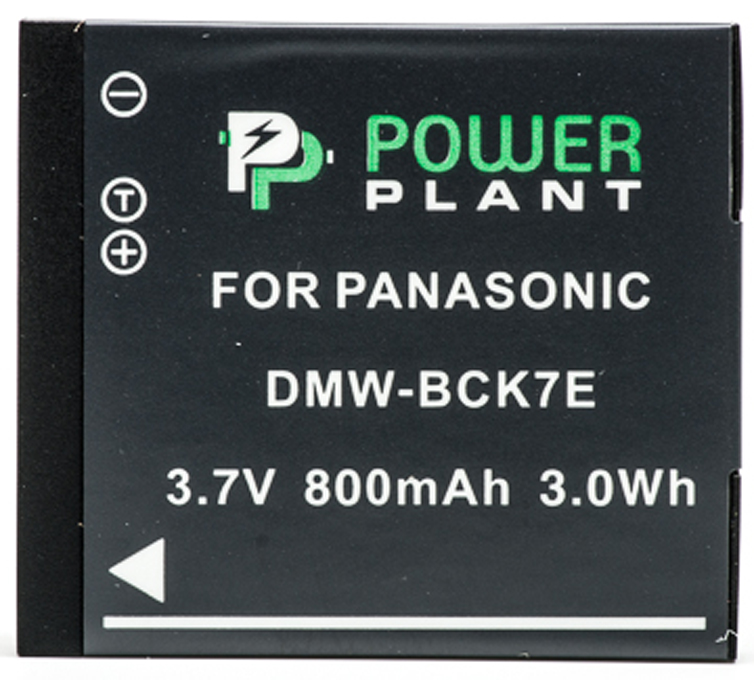 Аккумулятор для фотокамеры PowerPlant Panasonic DMW-BCK7E 800mAh (DV00DV1301) - Фото 1