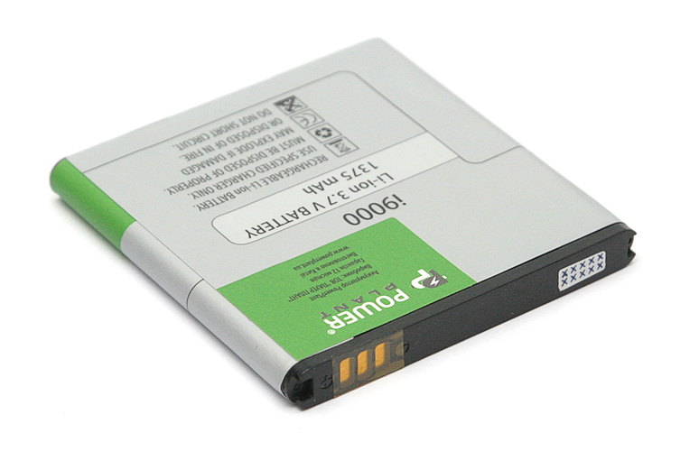 Аккумулятор для мобильного телефона PowerPlant Samsung i9000 (EB575152LA) 1375mAh (DV00DV6060) - Фото 1