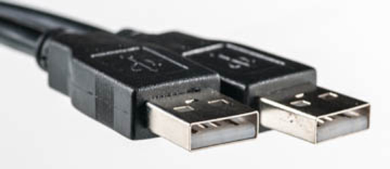 Кабель USB type A - USB type A PowerPlant USB 2.0 AM– AM 5m One Ferrite (KD00AS1216) - Фото 1