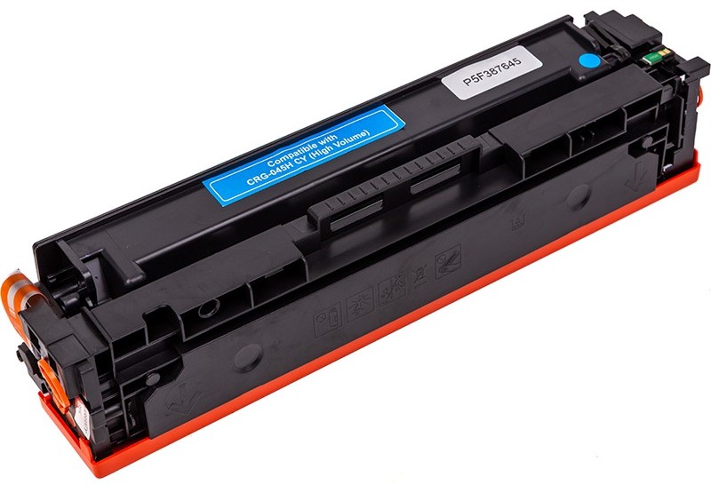 Картридж для лазерних принтерів/БФП PowerPlant Canon MF610/630 (CRG-045H) CY з чипом (PP-CRG-045HC) - Фото 1