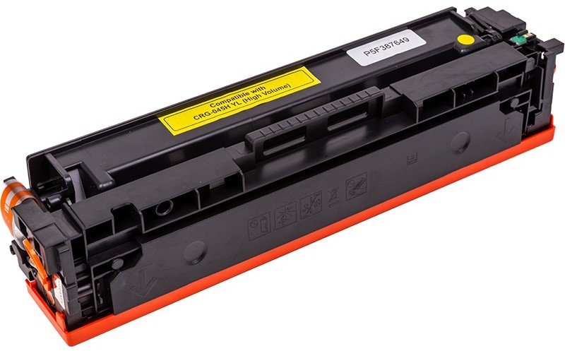 Картридж для лазерних принтерів/БФП PowerPlant Canon MF610/630 (CRG-045H) YL з чипом (PP-CRG-045HY) - Фото 1