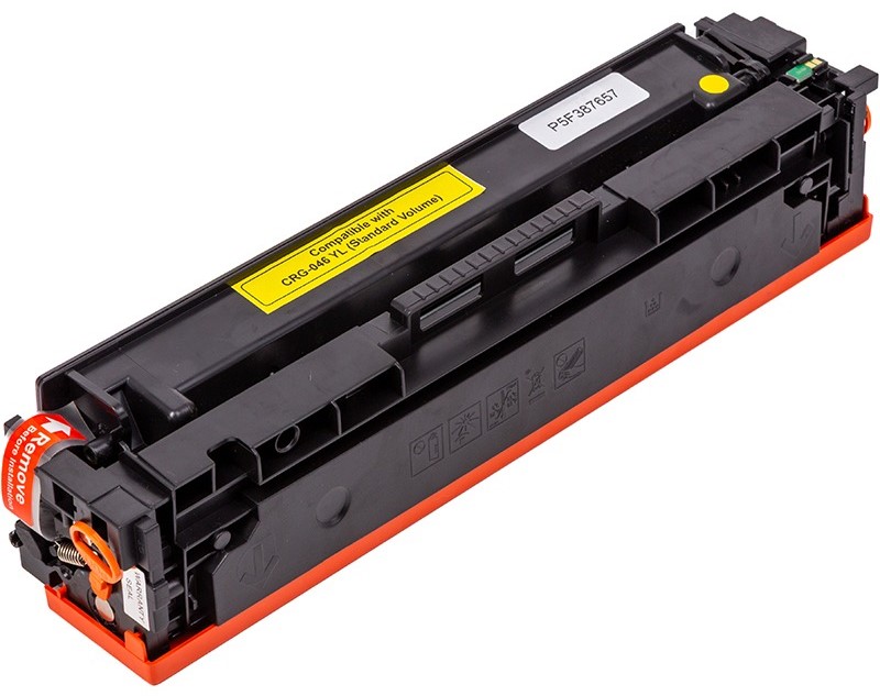 Картридж для лазерних принтерів/БФП PowerPlant Canon LBP650/MF730 (CRG-046) YL з чипом (PP-CRG-046YL) - Фото 1
