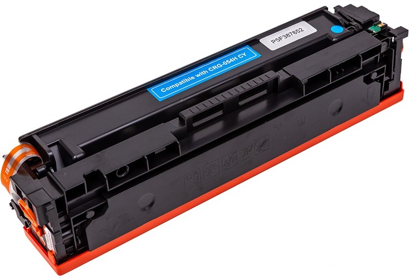Картридж для лазерних принтерів/БФП PowerPlant Canon MF641/643/645, LBP-621/623 (CRG-054H) CY з чипом (PP-CRG-054HC) - Фото 1