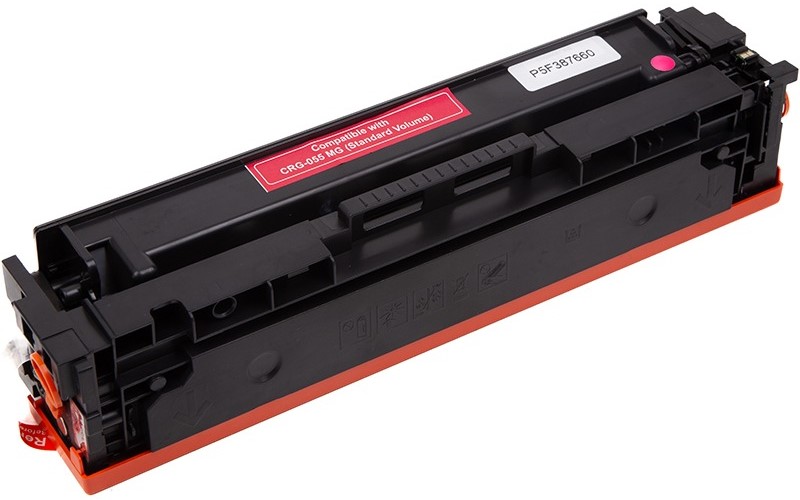 Картридж для лазерных принтеров/МФУ PowerPlant Canon MF742/744/746, LBP663/664 (CRG-055) MG с чипом (PP-CRG-055MG) - Фото 1