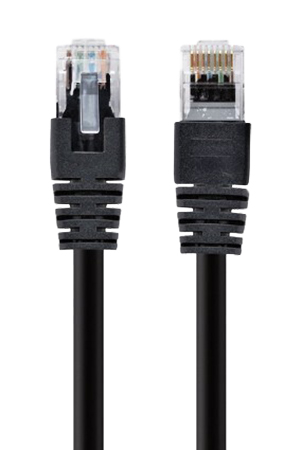 Кабель патч-корд Cablexpert UTP (PP12-10M/BK) 50u 10m Black - Фото 1