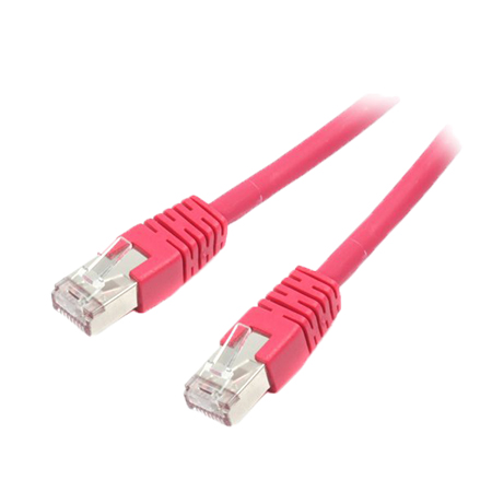 Кабель патч-корд Cablexpert S/FTP (PP6A-LSZHCU-R-0.5M) 50u 0.5m Red - Фото 1