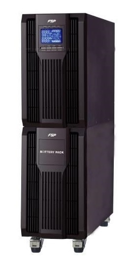 Источник бесперебойного питания FSP Champ 6 kVA,Tower,Schuko CH-1106TS 6000VA/5400W,Online (PPF54A0804) - Фото 1