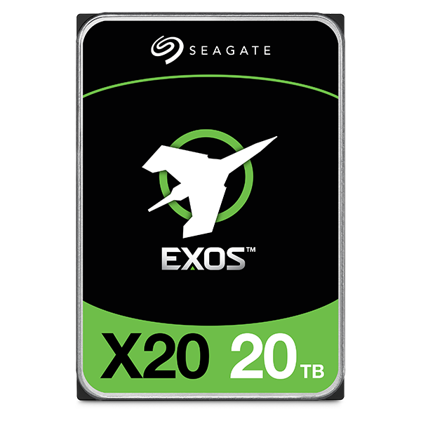 Жорсткий диск внутрішній Seagate Exos X20 HDD 20TB 7200rpm 256MB 3.5" SATA III (ST20000NM007D) - Фото 1