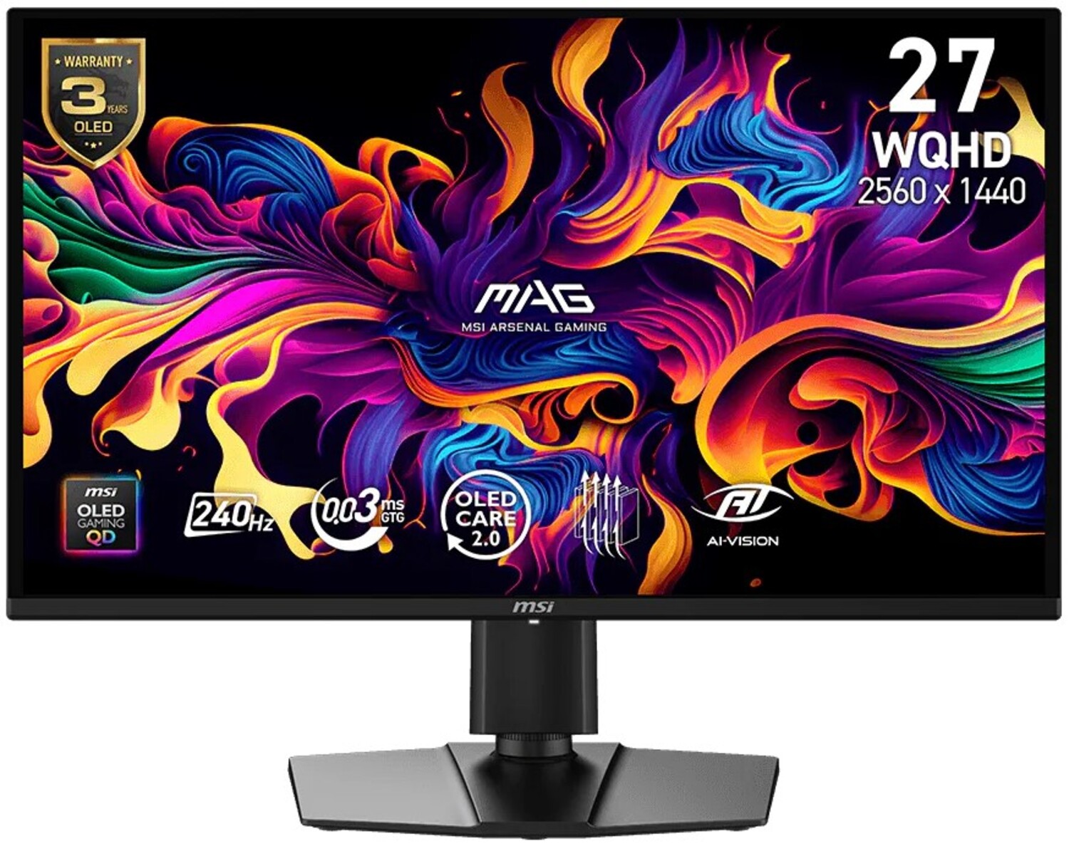 Монітор MSI MAG 274QP QD-OLED X24