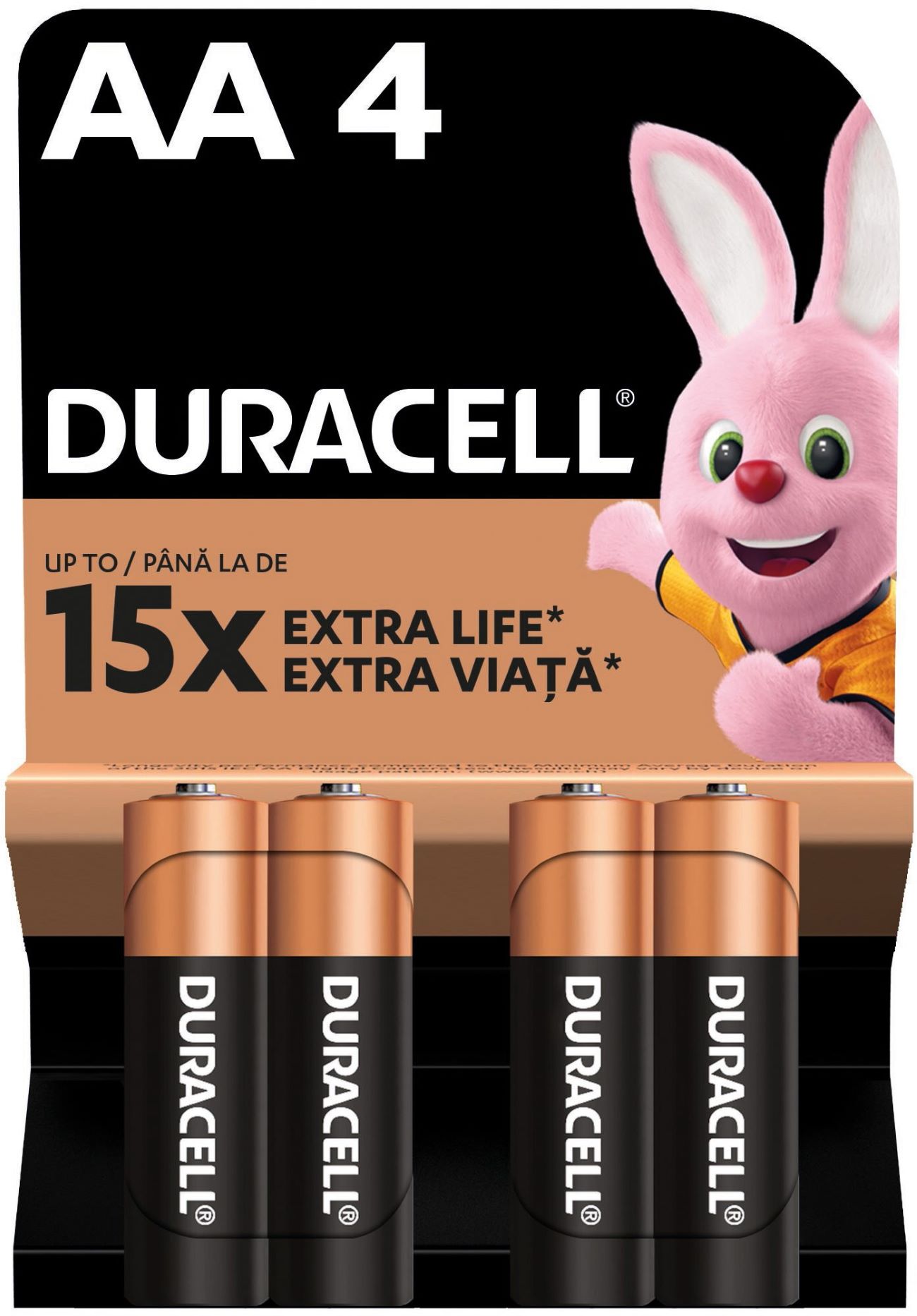 Батарейка тип AA Duracell MN-1500  (LR-06) 4шт. Блистер - Фото 1