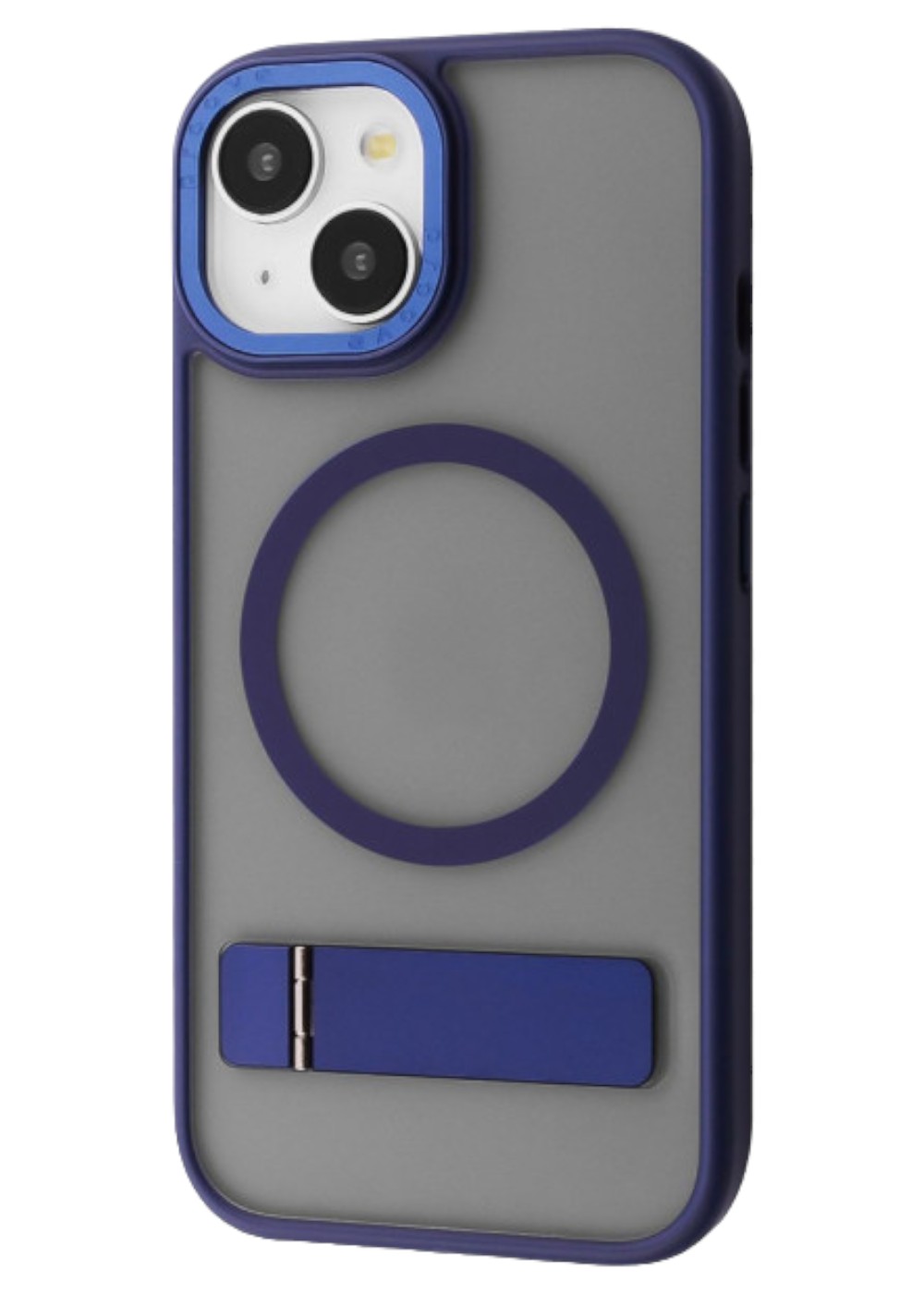 Чехол для смартфона Mainstay Case with Magnetic Ring iPhone 14 Midnight Blue (PCMCIP140008) - Фото 1