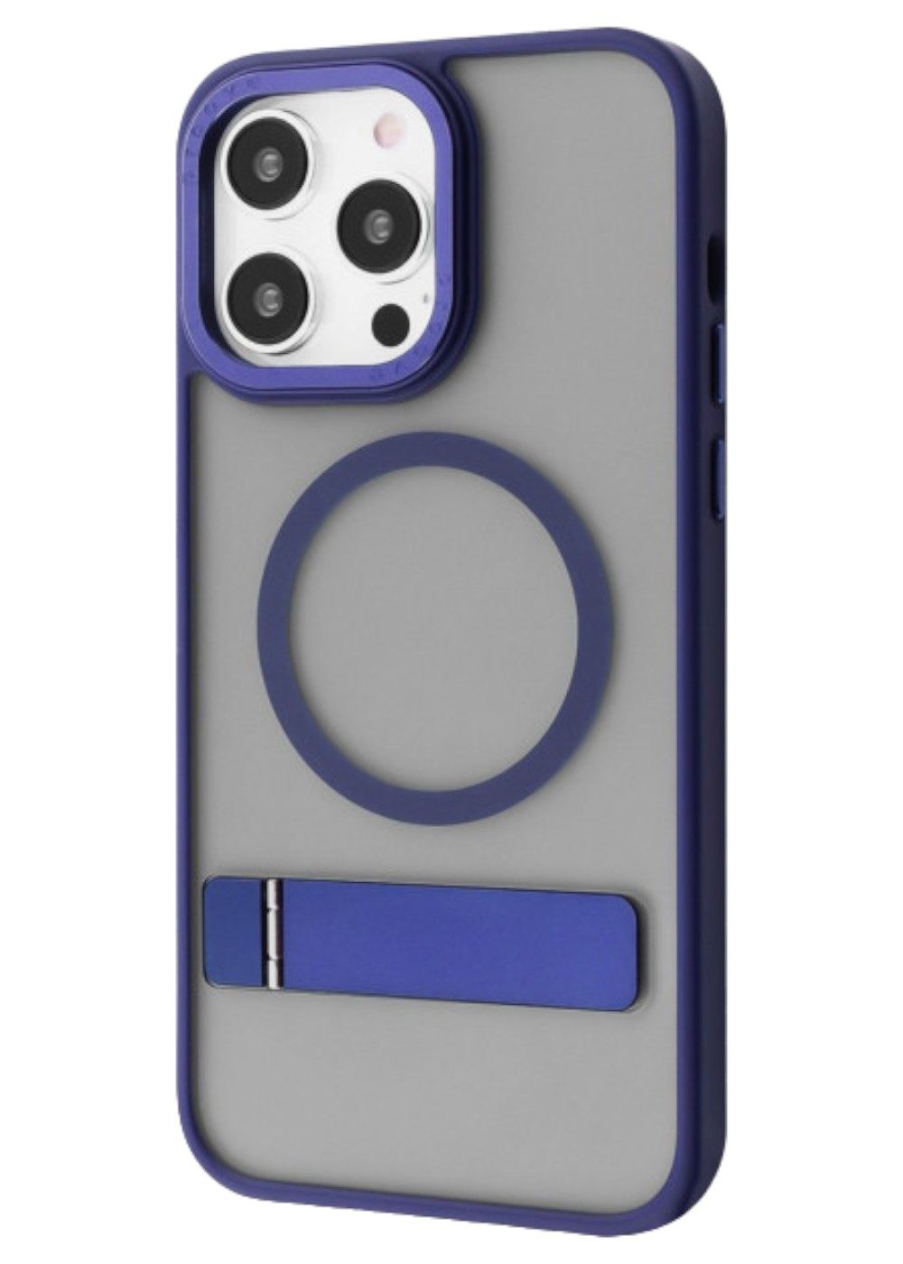 Чехол для смартфона Mainstay Case with Magnetic Ring iPhone 14 Pro Max Midnight Blue (PCMCIP14PM08) - Фото 1