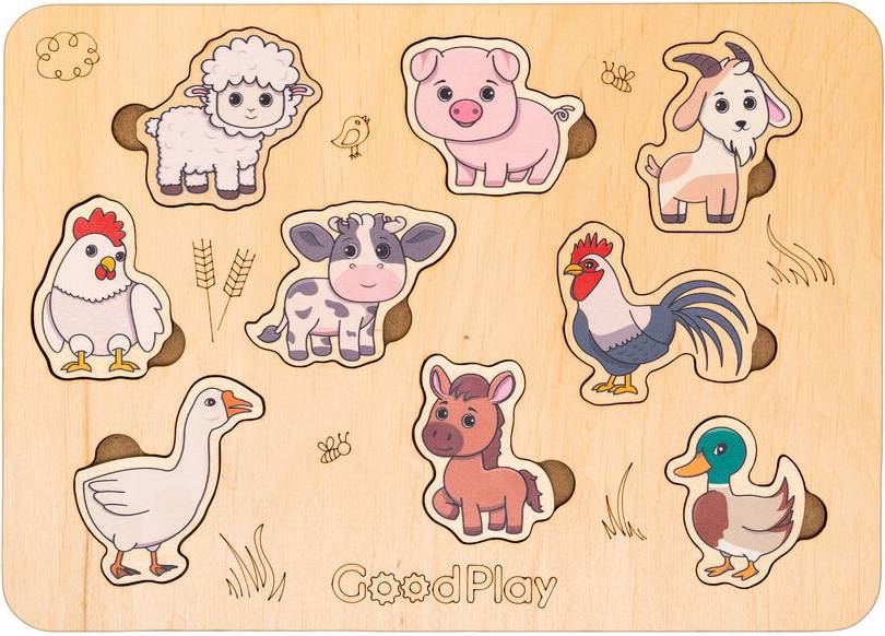 Сортер GoodPlay Ферма (PS-4-013) - Фото 1