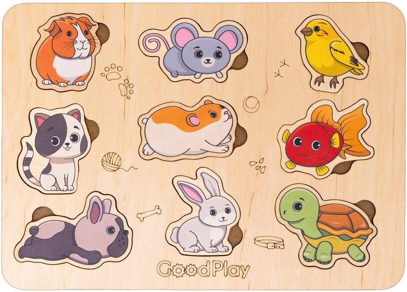 Сортер GoodPlay Домашние животные (PS-4-017) - Фото 1