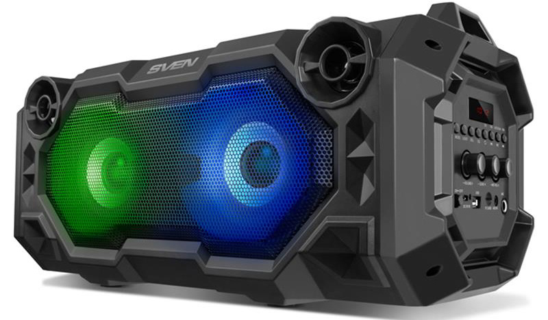 Портативная акустика Sven PS-500 Black купить - цена, характеристики ...
