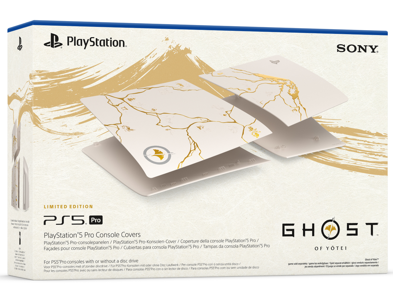Панелі корпусу консолі PS5 PlayStation 5 Pro [Ghost of Yōtei Limited Edition] - Фото 1