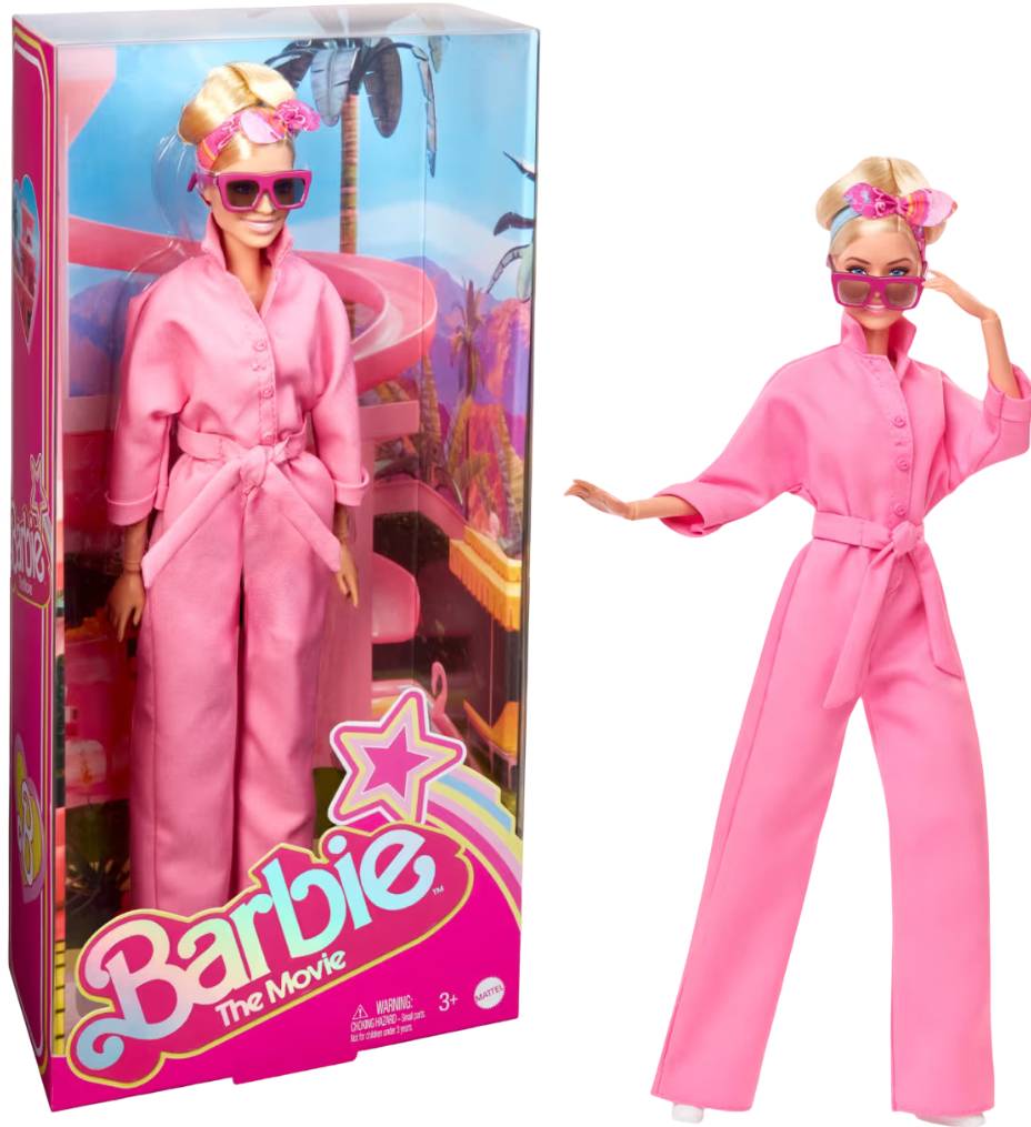 Колекційна лялька Barbie “Pink Power Jumpsuit” за мотивами фільму "Барбі" (HRF29) - Фото 1