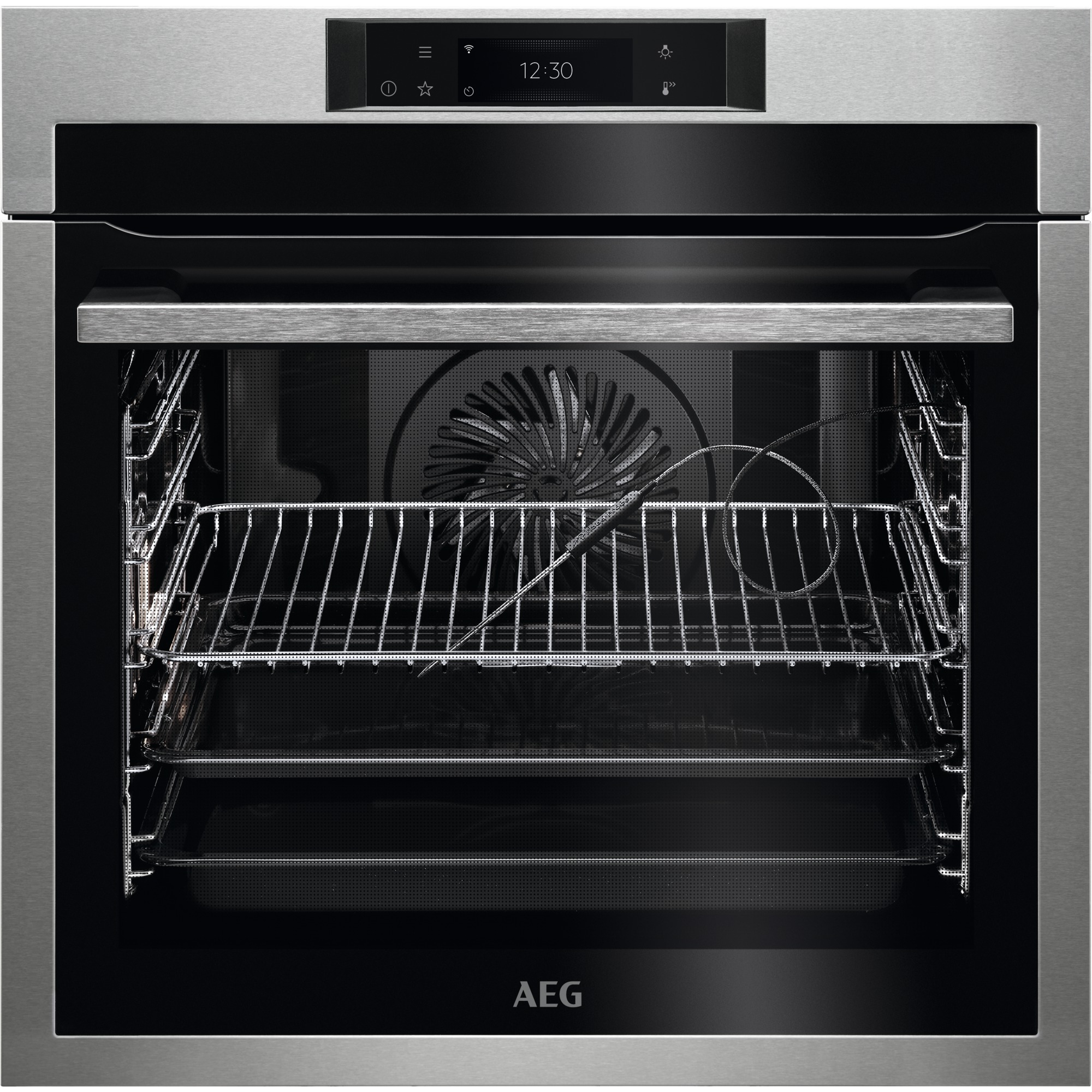 Духовой шкаф электрический AEG BPE748380M - Фото 1