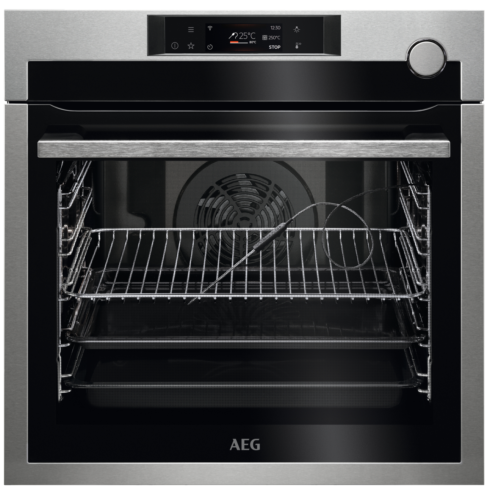 Духовой шкаф электрический AEG BSE778380M - Фото 1