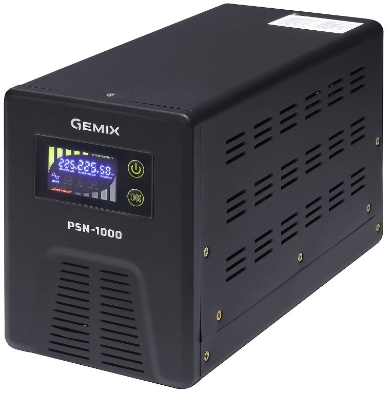 Джерело безперебійного живлення Gemix PSN-1000 - Фото 1