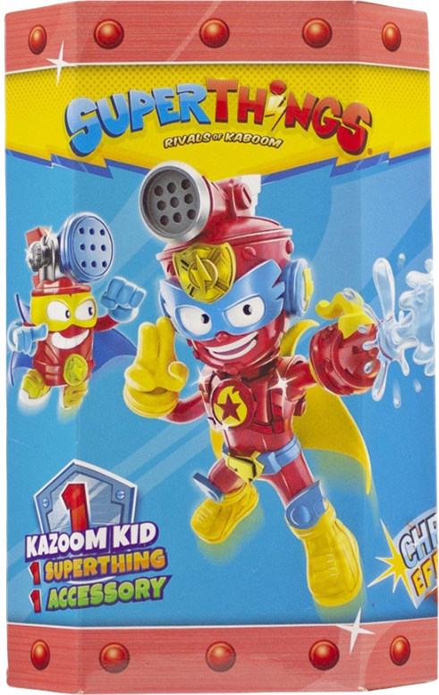 Игровая фигурка-сюрприз SuperThings серии «Rescue Force» – КАЗУМ-КИД (казум-кид, фигурка, аксессуар) (PST10D066IN00) - Фото 1