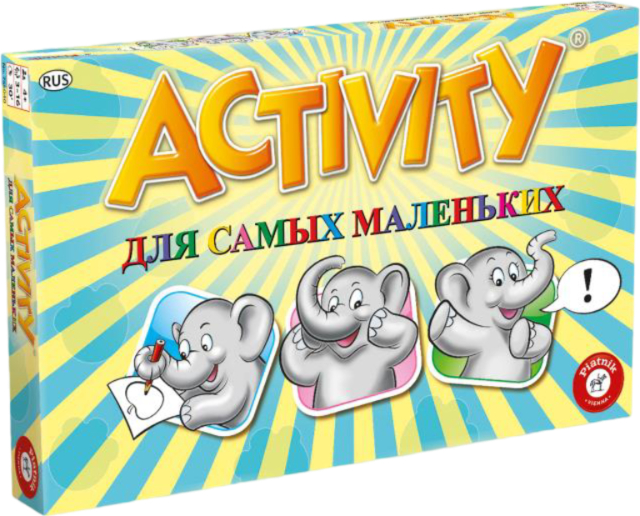 Настольная игра активная (3-4 года) Piatnik Activity Для малышей (PT-755040) - Фото 1