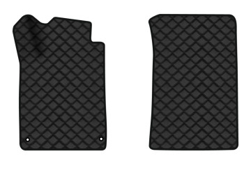 Коврики из экокожи в салон авто передние EVAtech ECO для 407 AT Peugeot 2004-2010 1 поколение Combi EU PT11241AD2CP2BBB - Фото 1