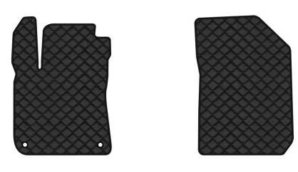 Коврики из экокожи в салон авто передние EVAtech ECO для 308 Peugeot 2014-2021 2 поколение Combi EU PT12172AV2AV2BBB - Фото 1