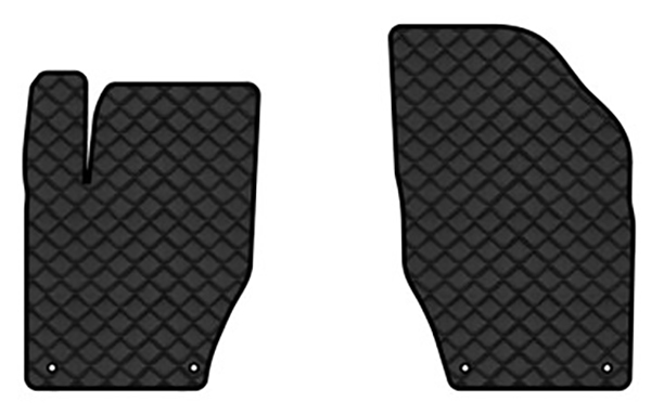 Коврики из экокожи в салон авто передние EVAtech ECO для 308 5-doors AT Peugeot 2007-2013 1 поколение Htb EU PT3294AV2CP4BBB - Фото 1