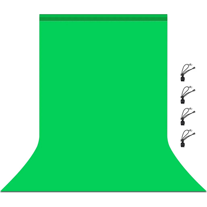 Фон для студии Puluz PU5206G 3x6 м Green - Фото 1