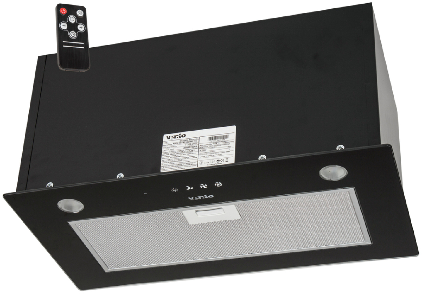 Вытяжка встраиваемая Ventolux PUNTO 520/279 BG (1000) TRC - Фото 1