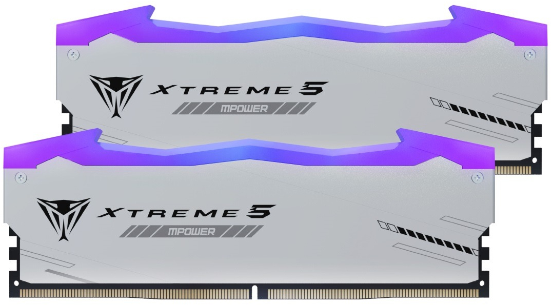 Память DDR Patriot DDR5 2x16GB/8000 Viper Xtreme 5 MPOWER RGB (PVXR532G80C38KM) - Фото 1