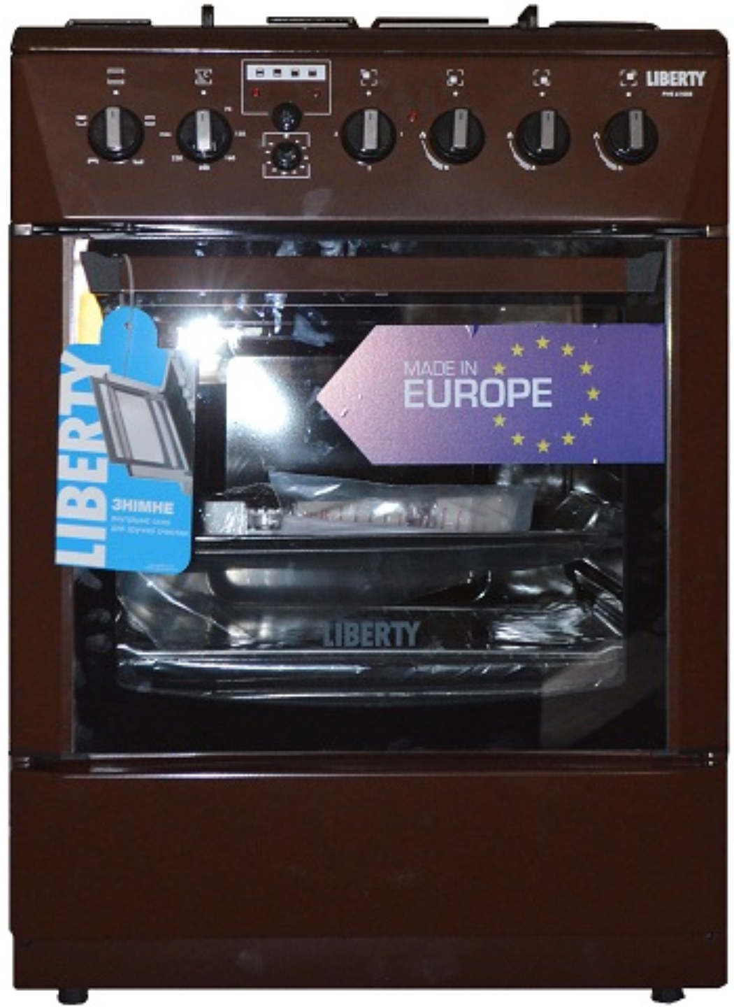 Плита газова Liberty PWE 6105 B-F - Фото 1