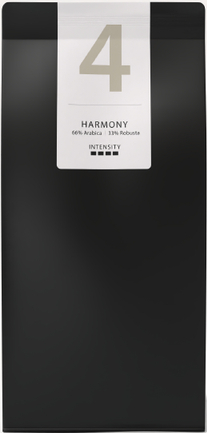 Кофе в зернах One Love обжаренный с кофеином WMF Harmony, 500 г - Фото 1