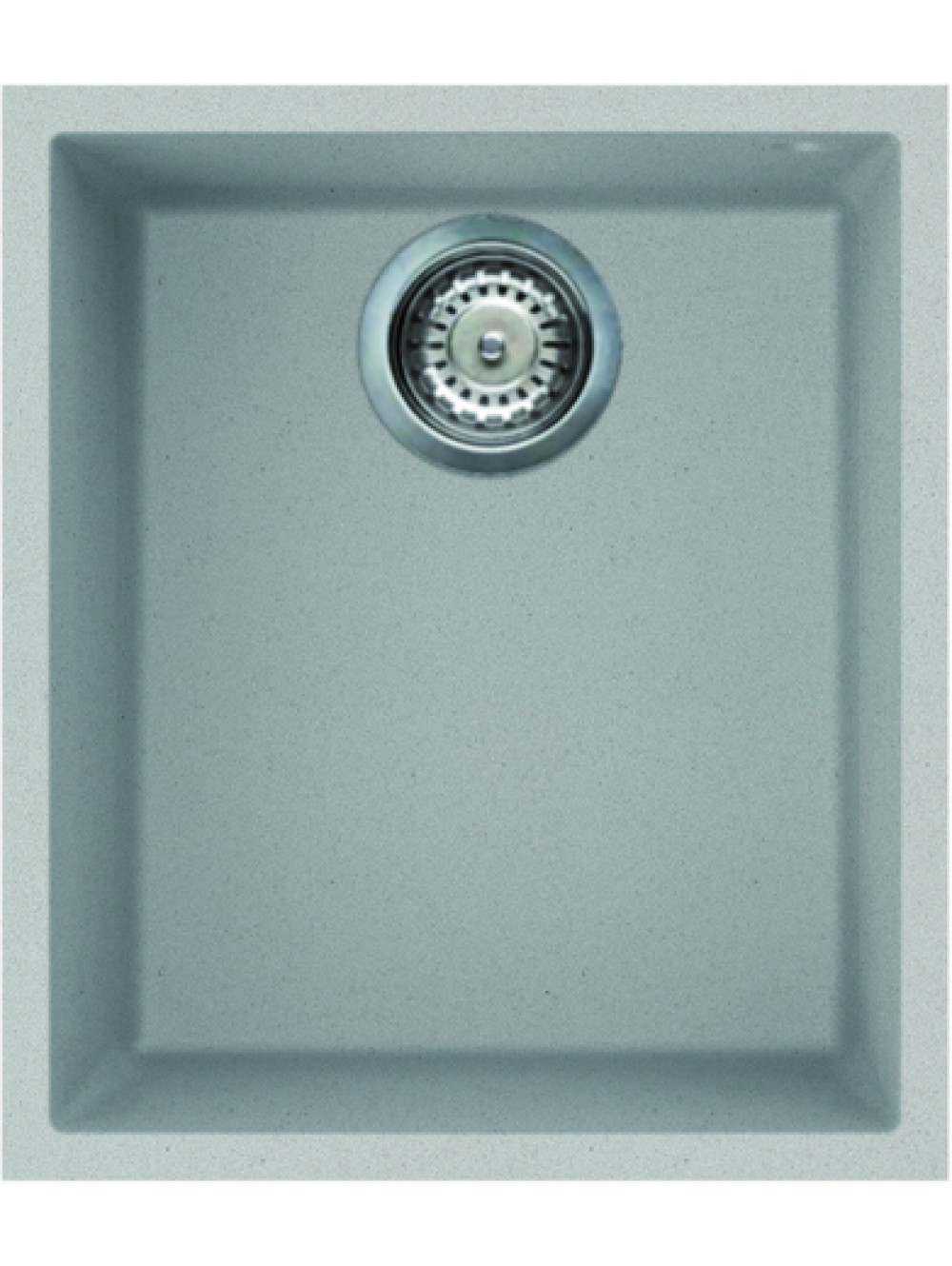 Мойка кухонная Elleci Q 100 Under Top Aluminium 79 - Фото 1