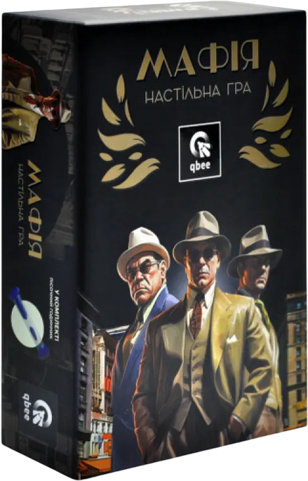 Настольная игра стратегическая (8+) qbee Мафия с песочными часами (QB701-001) - Фото 1